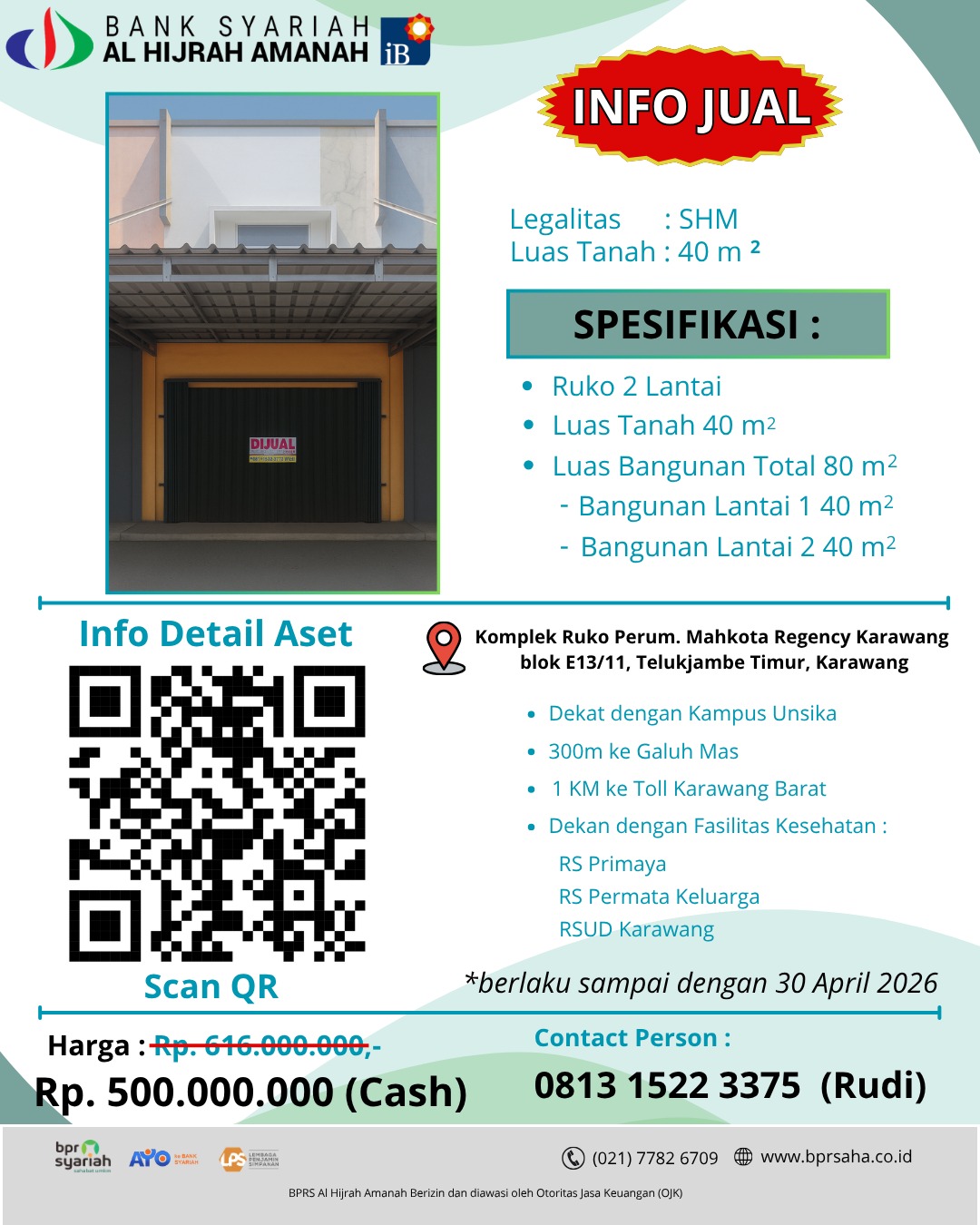 Ruko karawang e13 11